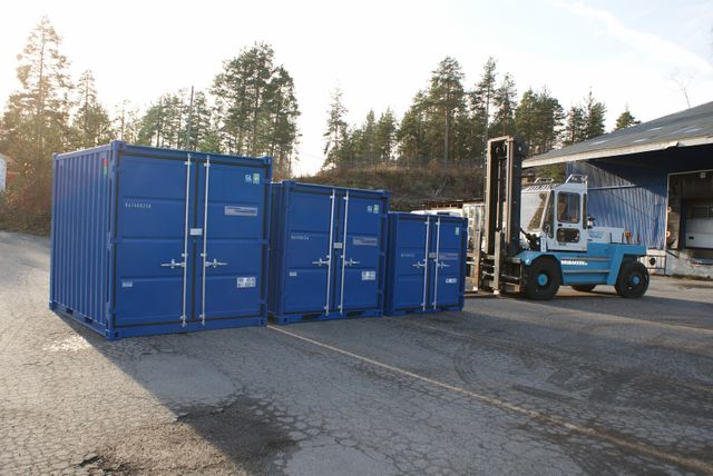 Container a doppia porta da 10 piedi