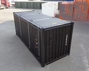 Container per spedizioni con apertura laterale nero da 20 piedi - Nuovo