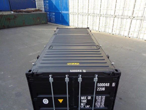 Container per spedizioni con apertura laterale nero da 20 piedi - Nuovo