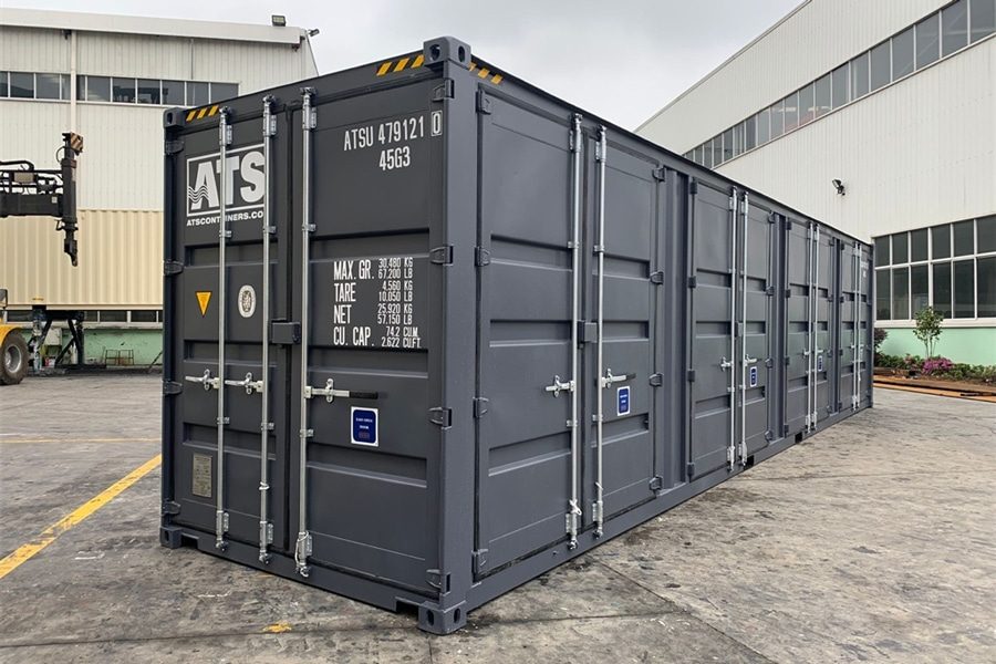 CONTAINER CUBO DA 40 PIEDI CON PORTE LATERALI