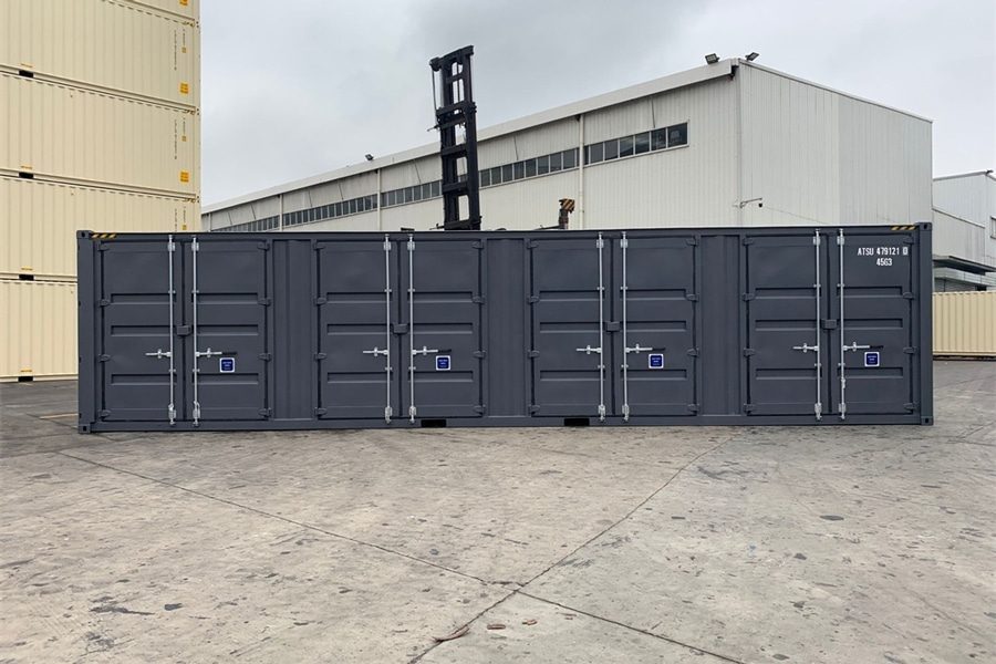 CONTAINER CUBO DA 40 PIEDI CON PORTE LATERALI
