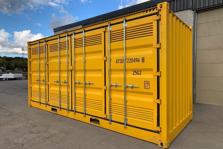 NUOVO CONTAINER HIGH CUBE DA 20 PIEDI PER MERCI PERICOLOSE