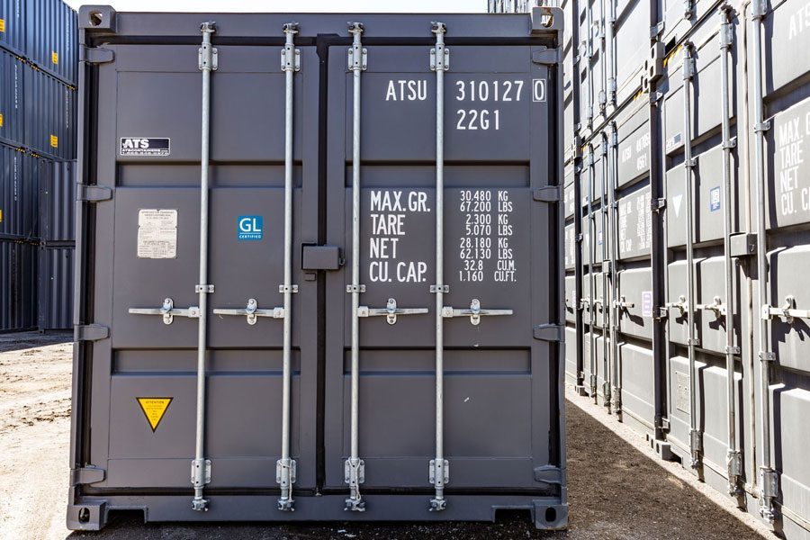 NUOVO CONTAINER A DOPPIA PORTELLA DA 20 PIEDI