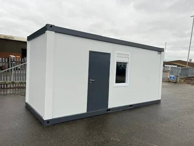 Contenitore per ufficio standard con porta centrale