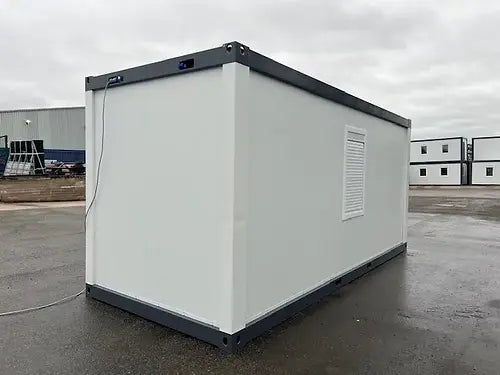 Contenitore per ufficio standard con porta centrale
