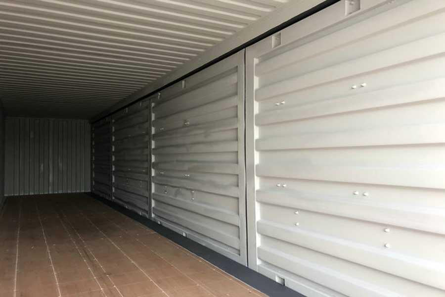 Container per spedizioni con lati aperti da 40 piedi