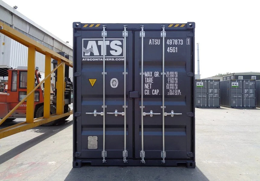Container marittimo HC da 40 piedi, primo viaggio