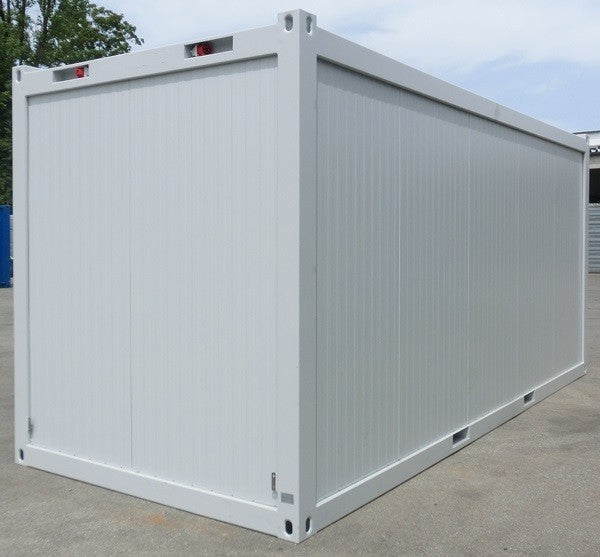 Modulo container da 20 piedi + 2 finestre + 1 porta