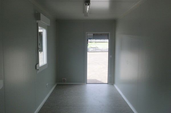 Modulo container da 20 piedi + 2 finestre + 1 porta