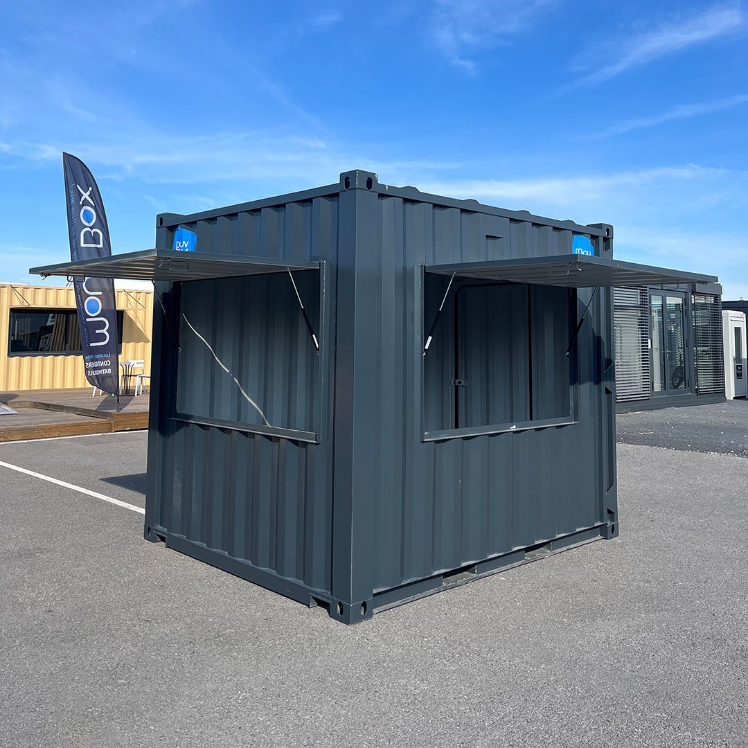 Container per spedizioni di uffici HC da 10 piedi