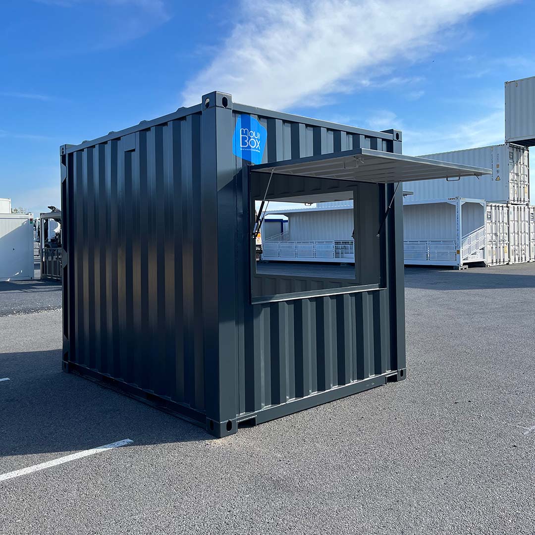 Container per spedizioni di uffici HC da 10 piedi
