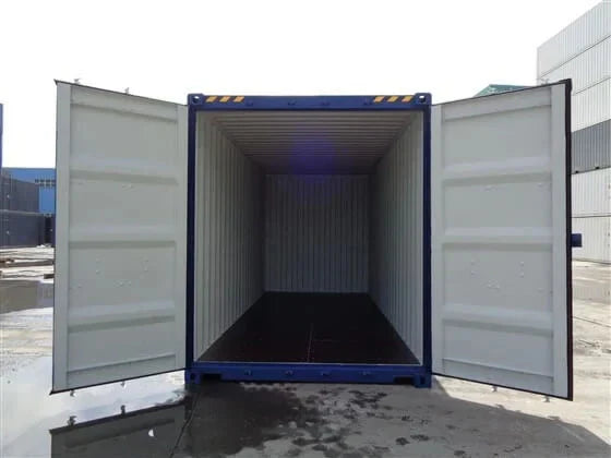 Container per spedizioni High Cube blu da 20 piedi - Nuovo