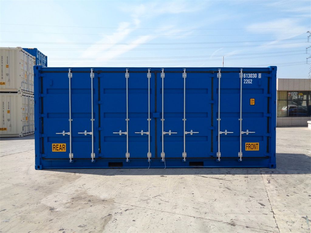 Container per spedizioni a doppia porta da 20 piedi (lato aperto)