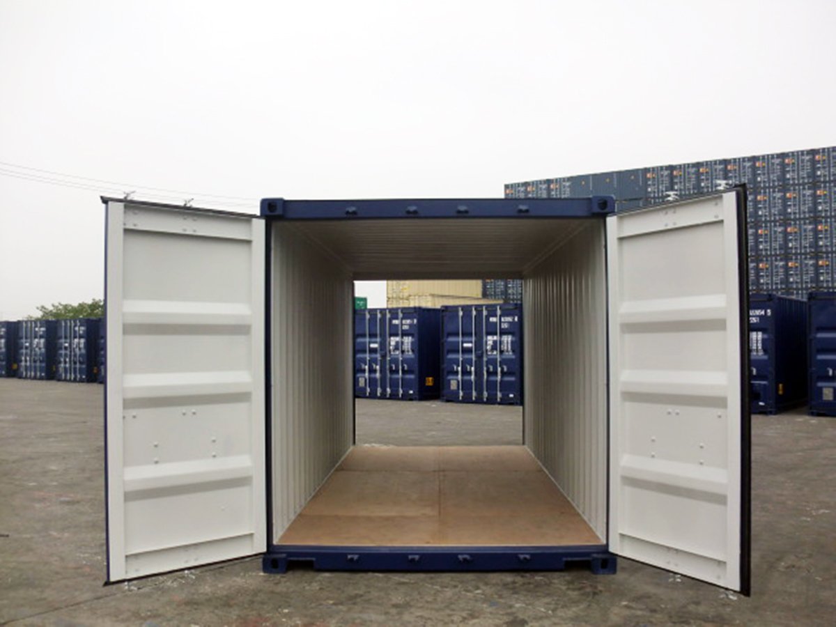 CONTAINER ASCIUTTO A DOPPIA PORTA DA 20 PIEDI