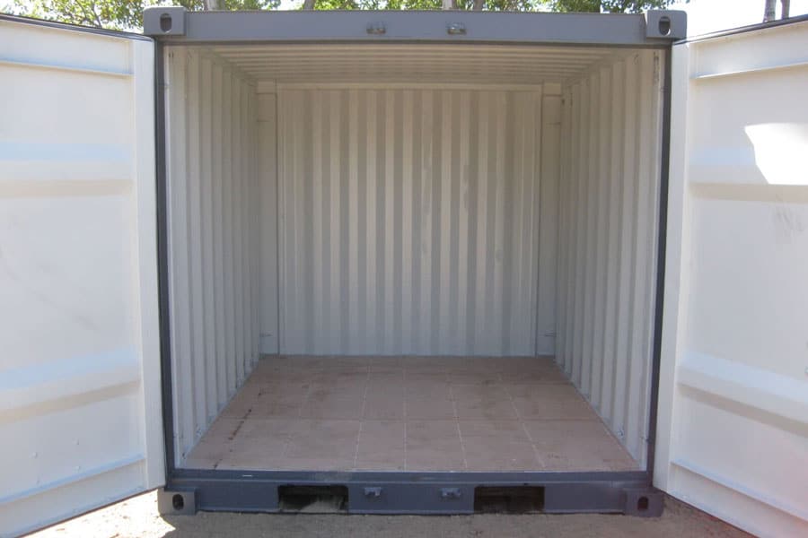 Contenitore 10 piedi x 8 piedi (nuovo) grigio