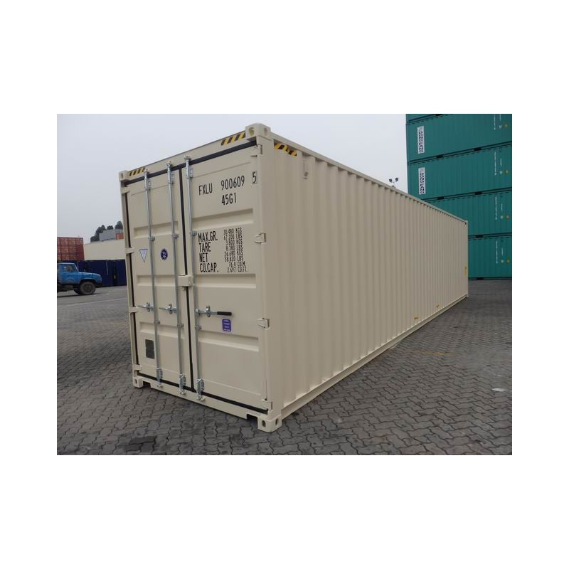 Nuovo container largo 40 piedi con pallet High Cube