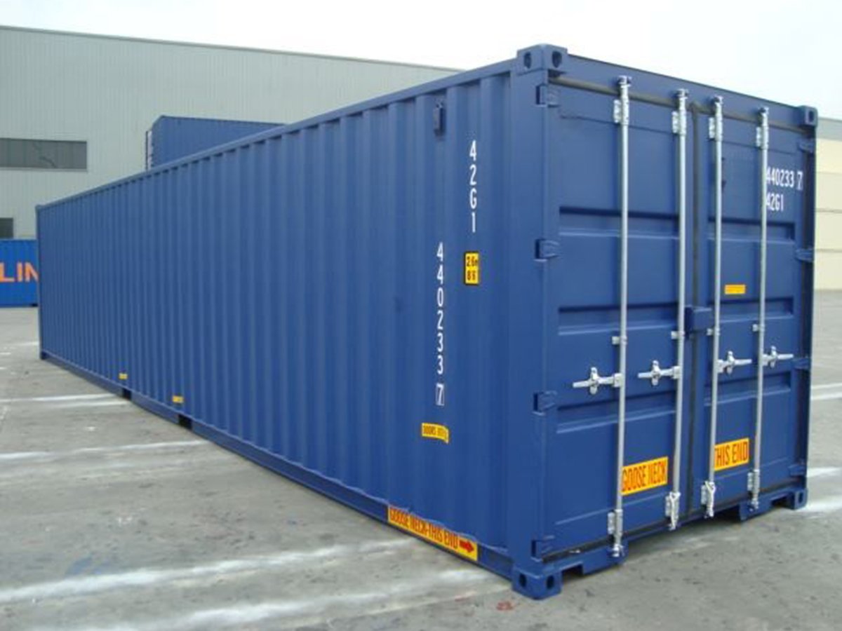 Container per spedizioni a doppia porta (DD) da 40 piedi