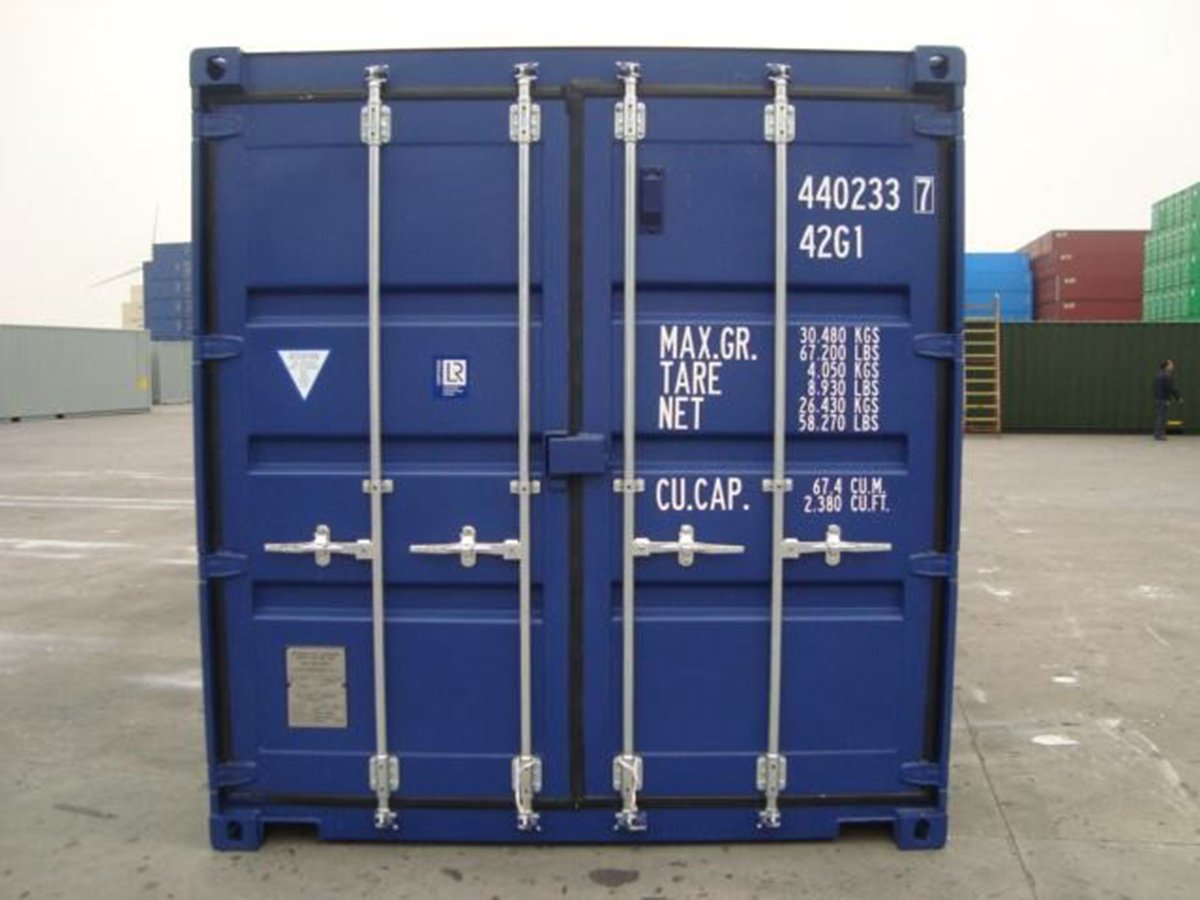 Container per spedizioni a doppia porta (DD) da 40 piedi