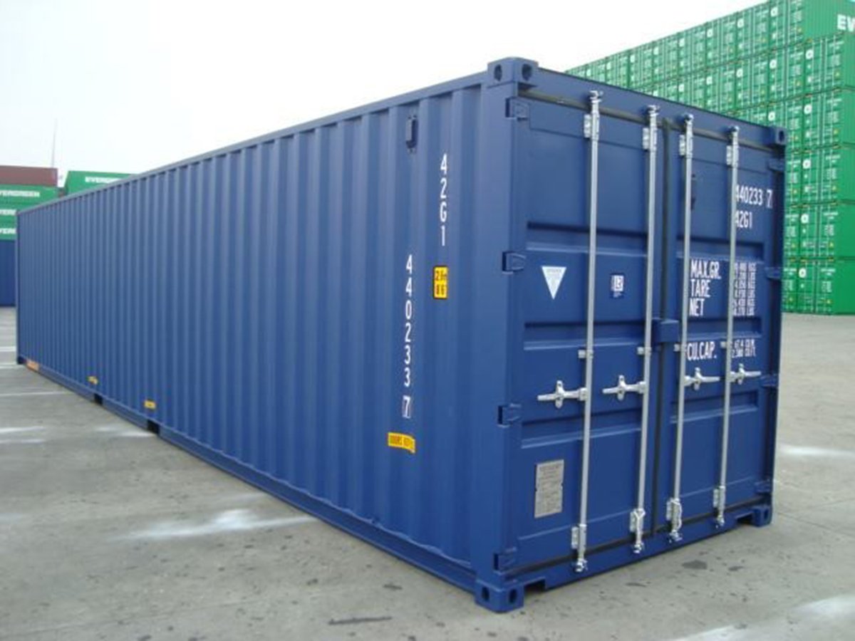 Container per spedizioni a doppia porta (DD) da 40 piedi