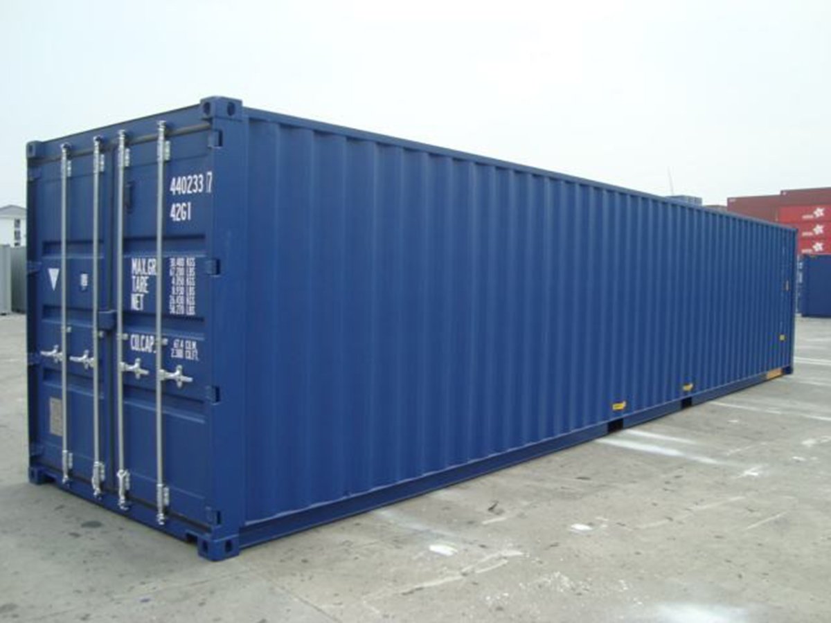 Container per spedizioni a doppia porta (DD) da 40 piedi