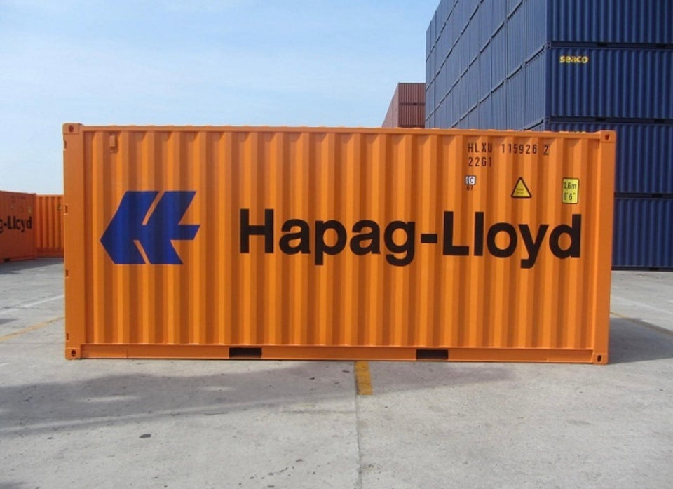 CONTAINER ARANCIONE DA 20 PIEDI - NUOVO