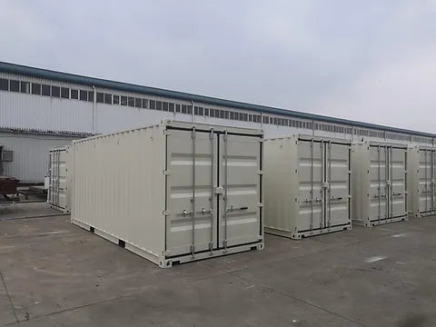 CONTAINER PER SPEDIZIONE FURGONE BIANCO DA 20 PIEDI - NUOVO
