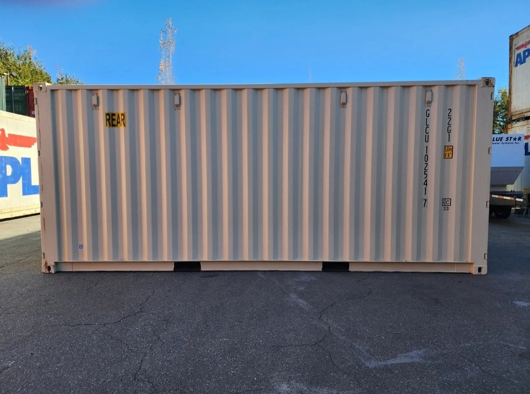 Nuovo container da 20 piedi a doppia porta/viaggio singolo