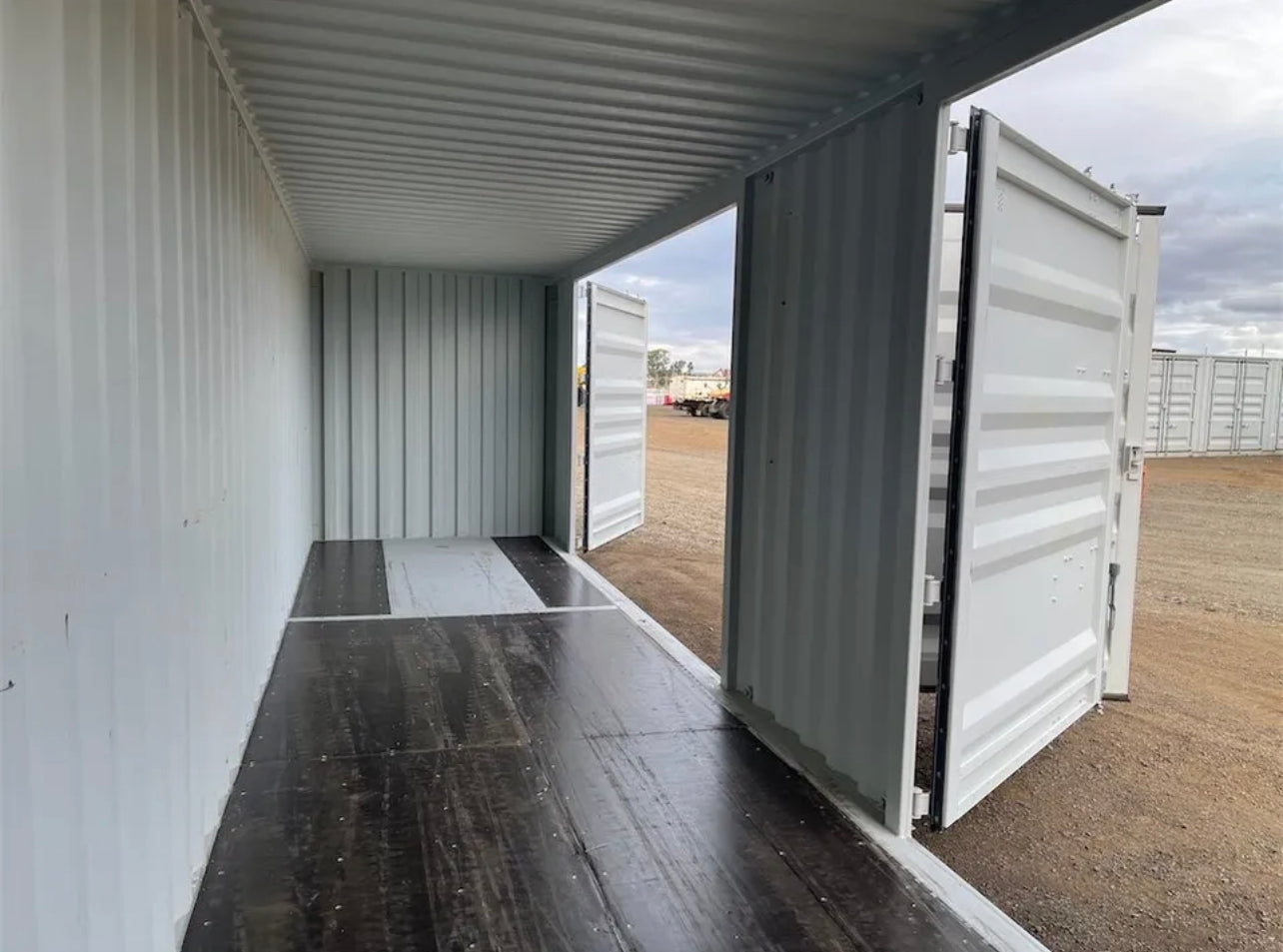 Container per spedizioni High Cube da 40 piedi con 4 porte laterali