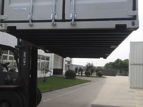 CONTAINER PER SPEDIZIONE FURGONE BIANCO DA 20 PIEDI - NUOVO