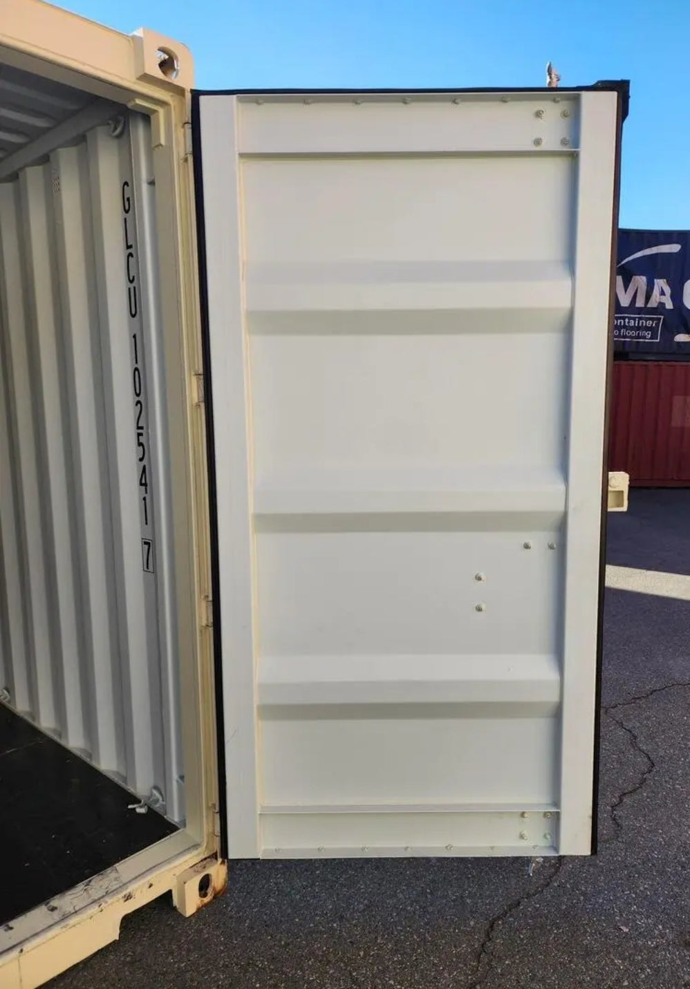 Nuovo container da 20 piedi a doppia porta/viaggio singolo