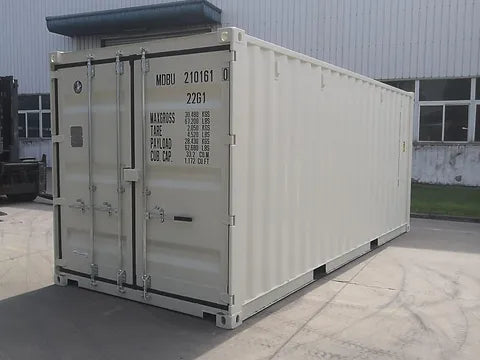 CONTAINER PER SPEDIZIONE FURGONE BIANCO DA 20 PIEDI - NUOVO