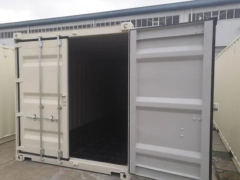 CONTAINER PER SPEDIZIONE FURGONE BIANCO DA 20 PIEDI - NUOVO