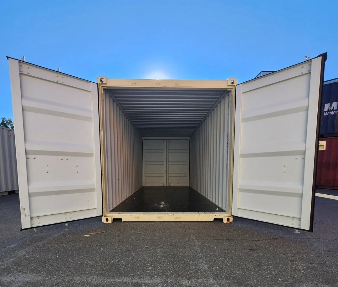 Nuovo container da 20 piedi a doppia porta/viaggio singolo